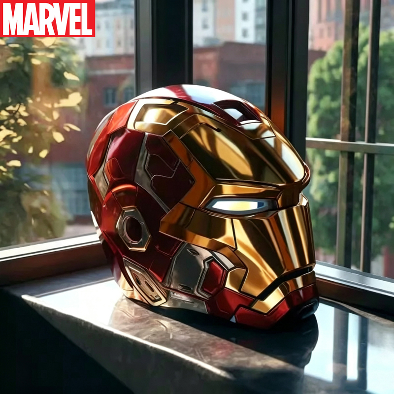 {Officially Licensed} Iron Man Helmet Jarvis Voice-Controlled Electric Children's Toy Figure Model Mask Men's Gift