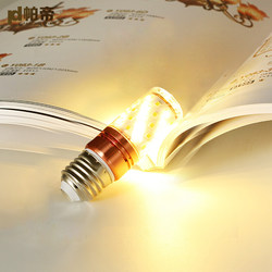 High-Brightness, Energy-Saving, Silent, Wide-Voltage Led Light Bulb, 12 Watts, 16 Watts, E14E27 Screw Base, Aluminum Material, High-Power Three-Color Light Source