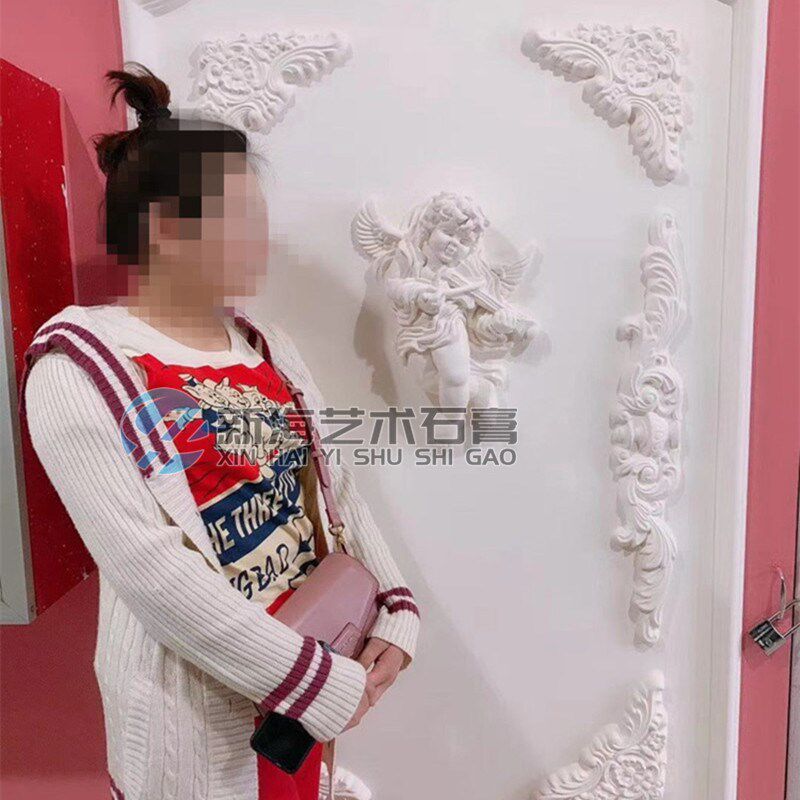 精雕细琢的浪漫艺术:石膏壁花中的小天使世界-石膏线条-淘宝百科网