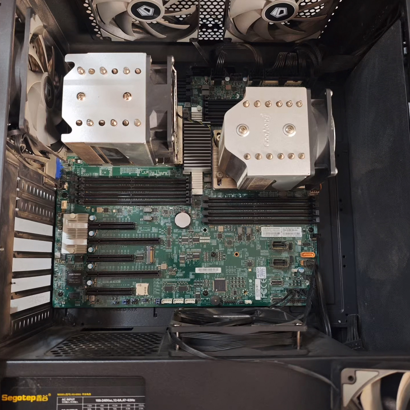 Материнская плата Dual AMD EPYC H11DSI (гарантия 1 год)