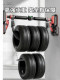 Home Indoor Fitness Equipment Pull-Up Bar, No-Drill Door Frame Wall-Mounted Slider Bar
