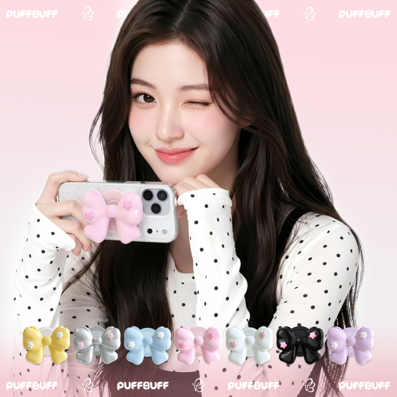 Puffbuff | Cloud Bow 2.0 New Model Original Magnetic Phone Holder, Weight Reduction, No Price Increase Puffbuff | Cloud Bow 2.0 New Model Original Magnetic Phone Holder, Weight Reduction, No Price Increase