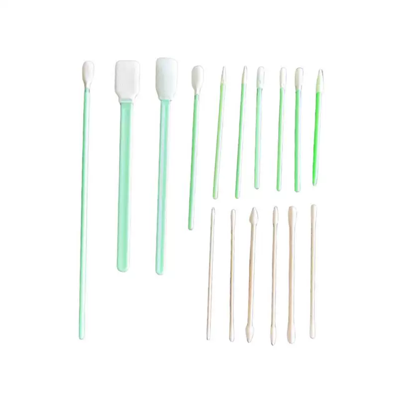 Sponge disposable cotton swabs dust-free