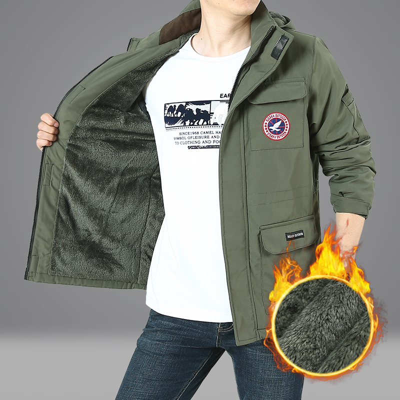 Winter Goose Men's Dressing Clothes Men's Cotton Clothes Men's Cotton Clothes