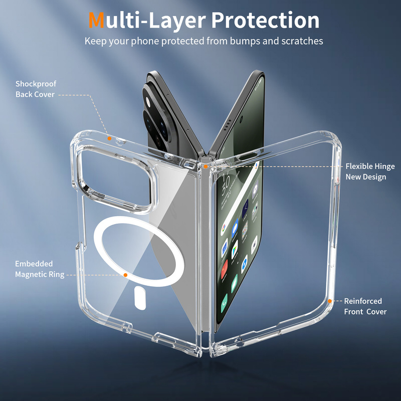 Suitable for Google Pixel 11 Pro Fold Foldable Phone Case, Transparent Magnetic Google Pixel 10 Pro Fold Multi-Layer Protective Anti-Drop Cover Gu0Np International Gm66V Suitable for Google Pixel 11 Pro Fold Foldable Phone Case, Transparent Magnetic Google Pixel 10 Pro Fold Multi-Layer Protective Anti-Drop Cover Gu0Np International Gm66V