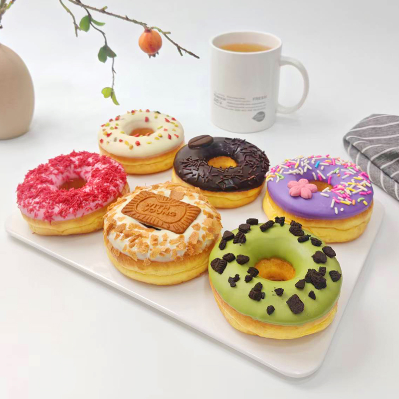 Dopamine's New Donut Mixed Flavor Office Afternoon Tea Snack Dopamine's New Donut Mixed Flavor Office Afternoon Tea Snack