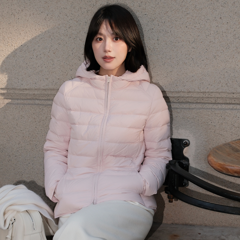 【Waist-Cinching Design】Xinfenzi Dun Dun Clothing 95% White Goose down Waist-Cinching Slimming down Jacket with an Elegant and Graceful Look