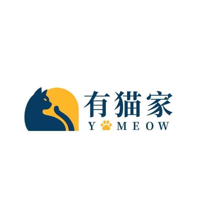 有猫家猫砂的LOGO