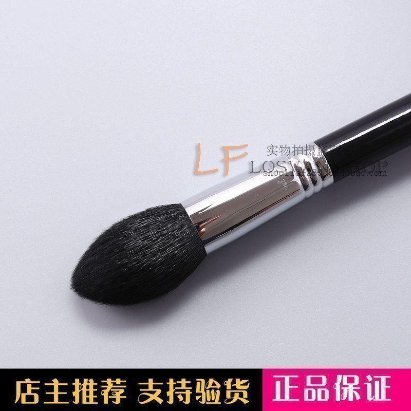 正品美国Sigma化妆刷F25软羊毛尖头火苗状散粉腮红高光刷包邮