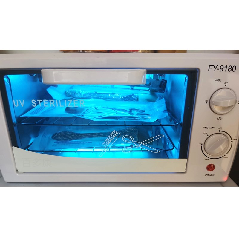 Manicure tools disinfection cabinet ozone cabinet household sterilization box hair salon ear picking pedicure tattoo drying clinic