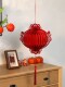 [Joy]Chinese-Style Lanterns with Three-Dimensional Honeycomb Hanging Decorations for New Year Celebrations and Spring Festival Decorations