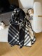 2025 New Style British Classic Plaid Double-Sided Scarf for Women, Autumn and Winter, High-End, Thickened, Warm Neck Protection, Neck Scarf, Shawl