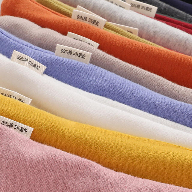 Cotton Neck Warmer for Women, Autumn and Winter Thermal Simple Korean Style Ins Versatile Solid Color Pullover Scarf for Men and Women