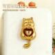 Lucky Cat Magnetic Doorbell Dopamine Wind Chime Door Opening Reminder Bell New Year Gift Door Hanging Decoration
