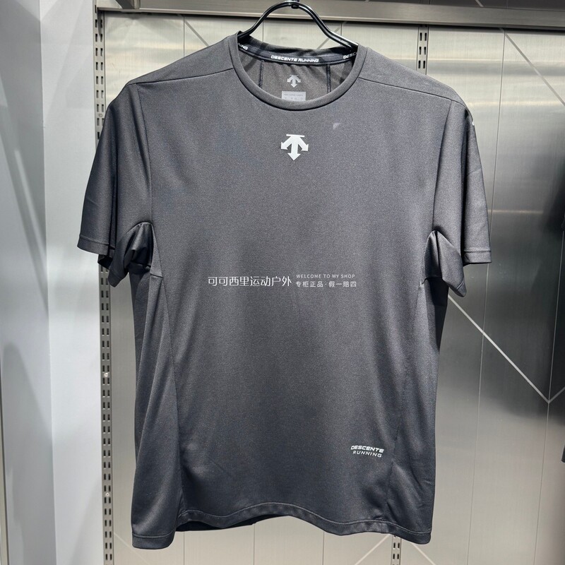 Descente Desante Running Series F360 Men's Sports Running Round Neck Breathable Short-Sleeved T-Shirt