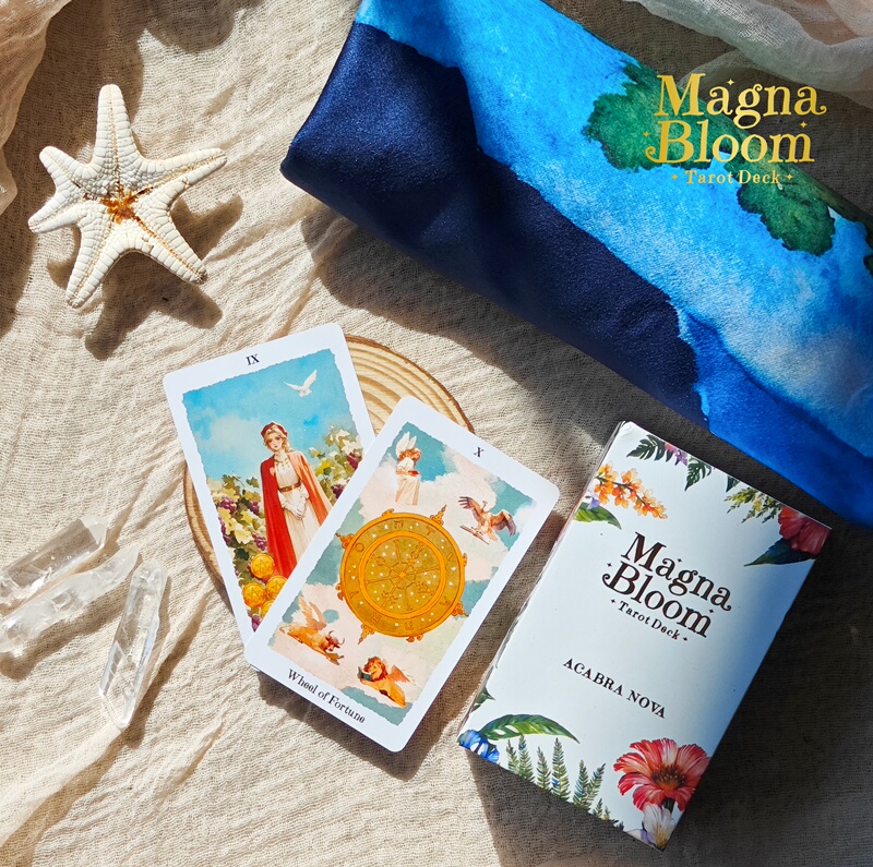 Akarabla Planet Mancai Xinglan Original Portable Edition & Card Bag & Tablecloth Combination Tarot Cards with Chinese Instructions Akarabla Planet Mancai Xinglan Original Portable Edition & Card Bag & Tablecloth Combination Tarot Cards with Chinese Instructions