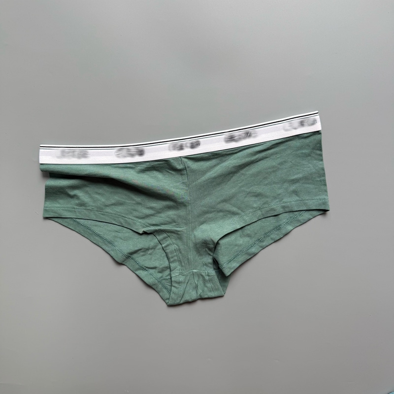 Women's Triangle Underwear C-X-K Cotton Sports Fitness Letter Waistband Cotton High-Elastic Breathable Soft Underwear