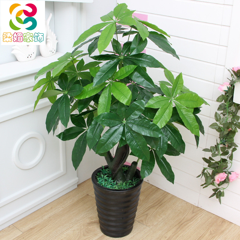 False tree simulation plant fake tree pot fake pot fake pot fake palm living room office decoration for recruitment pot