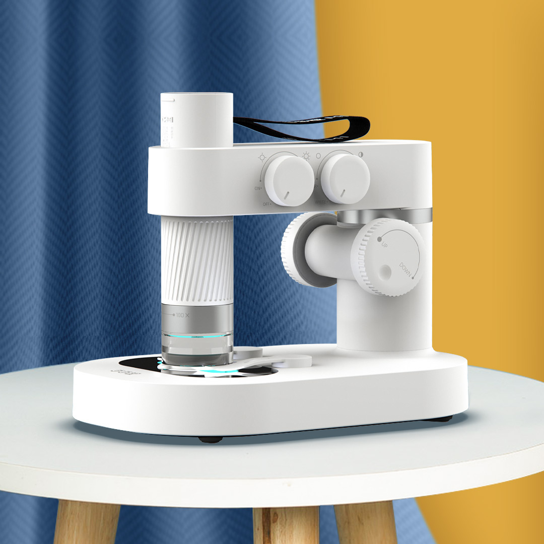 Xiaomi Products Intelligent Microscope Students Portable Handheld Children Science Experiment Desktop High-definition Electron Microscope