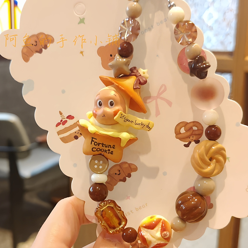 Bubble Mart Star Man Cute Doll Custom DIY Handmade Mobile Phone Chain Bag Keychain Pendant Bubble Mart Star Man Cute Doll Custom DIY Handmade Mobile Phone Chain Bag Keychain Pendant