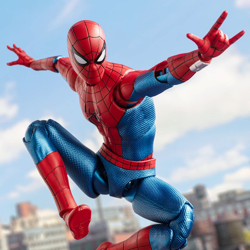 Zhongdong Toys Spider-Man 4 New Day Movie Action Figure Model Officially Licensed Articulated Gift Marvel