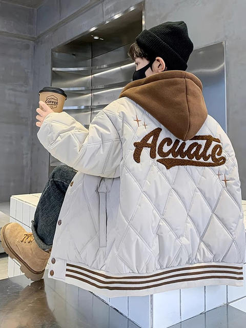 German Razt Brand Store Boys' Padded Jacket Autumn and Winter 2025 New Style Boys' Thick Cotton Coat Cotton Jacket