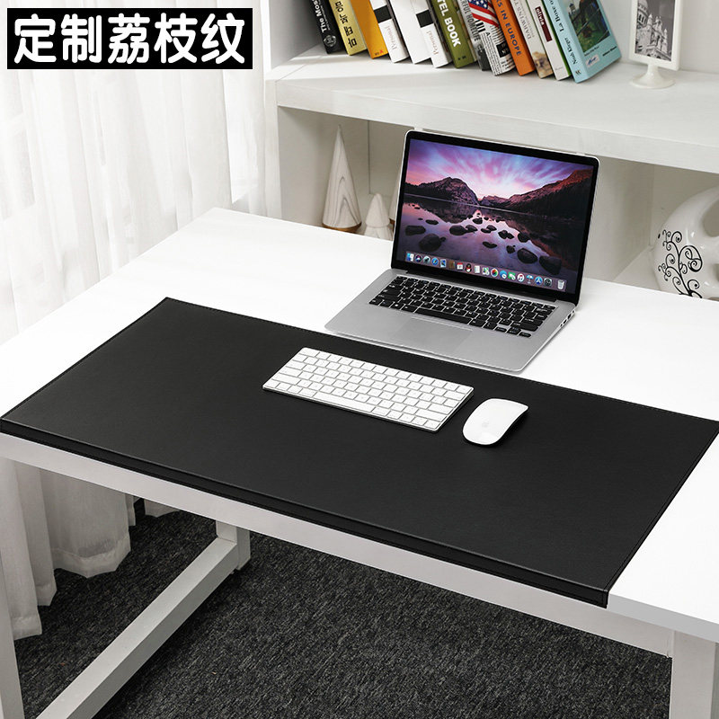 Buckle Hung Side Lychee Tattoo Computer Desk Mat Multilayer Thickening Plus Hard And Scratch-resistant Leather Slip Rat Mat
