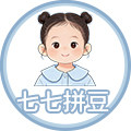 七七融合拼豆的LOGO