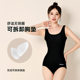 New Style One-Piece Swimsuit for Women, Sporty and Stylish, Popular Slim-Fit Sleeveless Surfing and Hot Spring Triangle Swimsuit