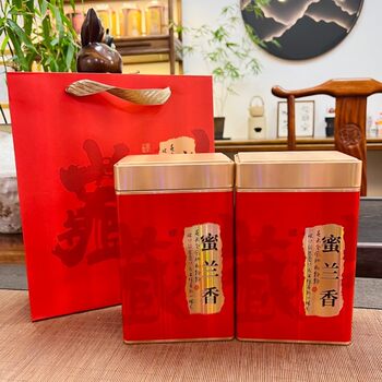 Phoenix Dancong 500g Canned Gift Box Family Pack Phoenix Mountain Tea Mid-Autumn Gift with Handle