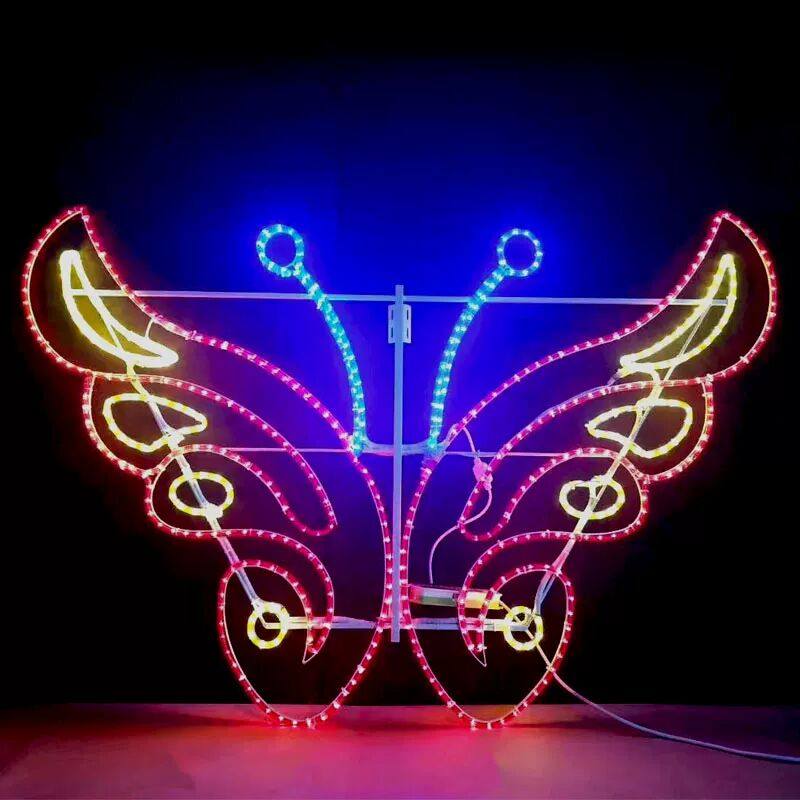 Led Street Lights, Cross-Street Light Poles, Decorative Chinese Knot Pendants, Spring Festival Street Outdoor Lighting Decorative Lights