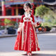 Hanfu for Girls, Winter 2025 New Style, Children's New Year Outfit, Chinese Style Princess New Chinese-Style Dress, Suitable for Daily Wear