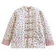 Women's Cotton-Padded Jacket 2025 New Model Handmade Cotton Jacket with Xinjiang Cotton, Thickened Retro Style with Large Floral Buttons