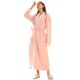 Flannel Men's Nightgown, Women's Couple's Pajamas, Autumn and Winter Coral Velvet Bathrobe Style, Thickened and Warm, Long Style for Home Use