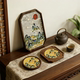 Cloisonné Intangible Cultural Heritage Non-Wirework Enamel Handmade DIY Coaster Materials Team Building Activity Tea Tray Ornaments Handmade Gifts