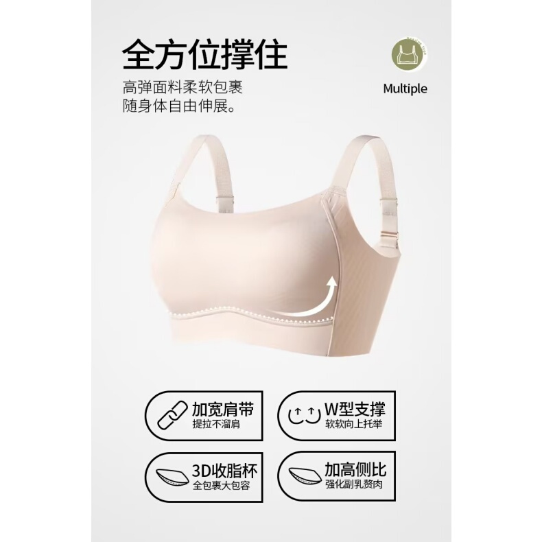 (Big and Small Girls) Big C Beibeya [Big Breasts Look Smaller] New Underwear W6272 # 7.10 Limited Purchase Restrictions for Order Fulfillment &