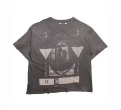 ENFANTS RICCHES DEPRIMES melancholy rich second generation washed men and women loose old T-shirt trend