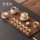 Mingxifang Ice Cracked Glaze Ru Печь для приготовления чая Кунг-фу Чайный сервиз с керамической крышкой Чаша Чайная чашка 2025 Новая легкая роскошная подарочная коробка mini 4