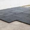 Barbell rubber mat gym strength area dumbbell sound insulation mat rubber floor fitness floor mat shock absorption to hit the floor