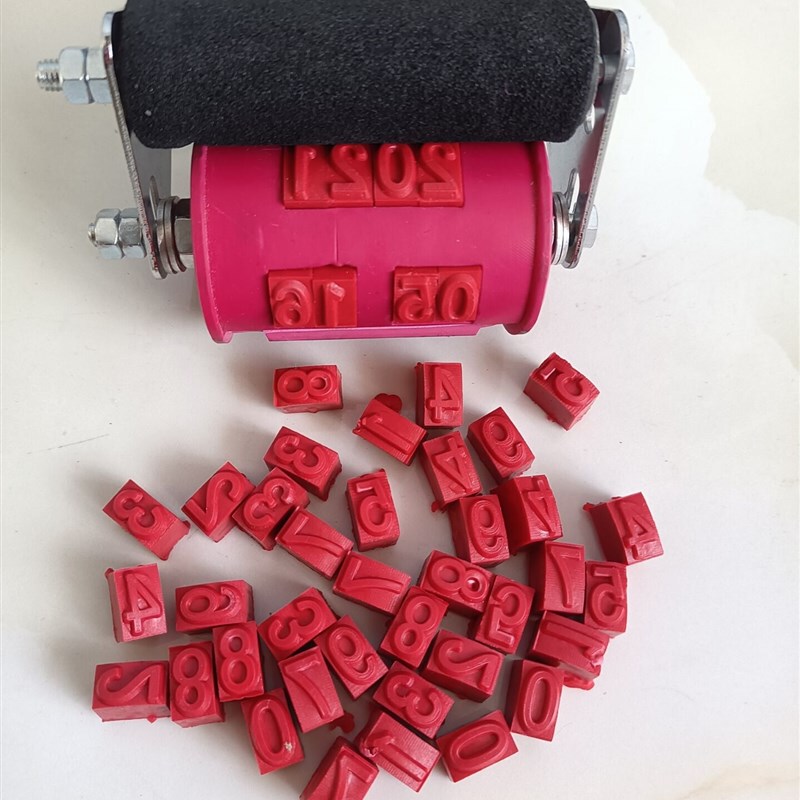 Pork Inspection Roller Stamp Pork Quality Inspection Stamp Pork Stamp Roller Stamp Meat and Live Pig Inspection Stamp