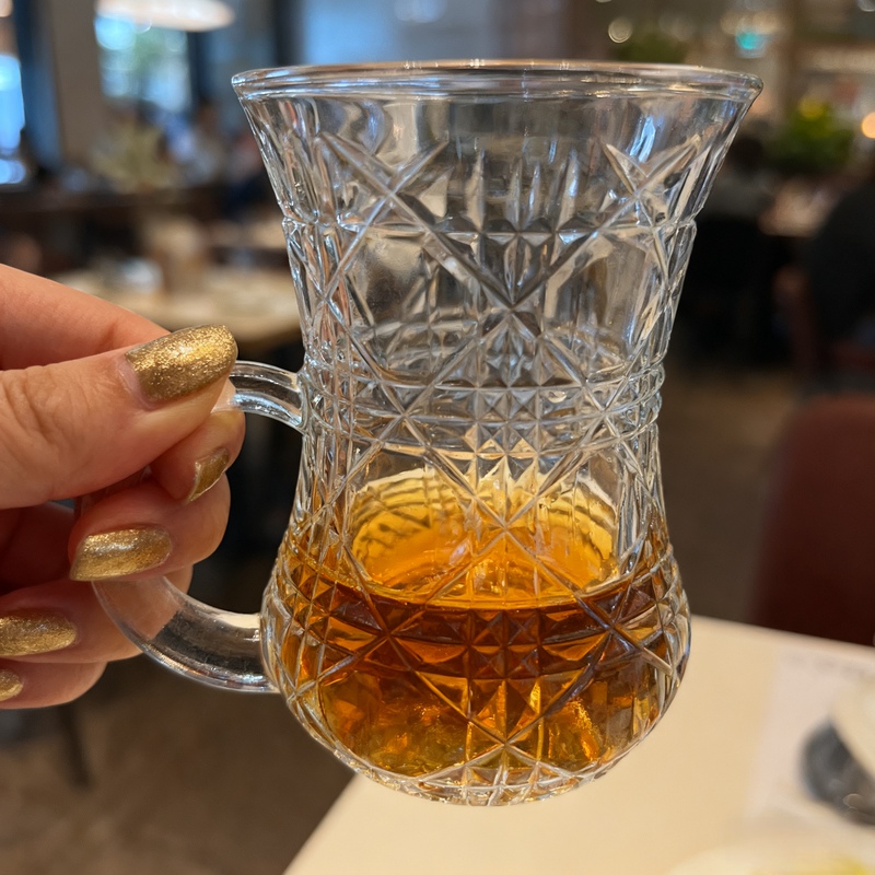Turkish Black Tea Cup, Light Luxury Turkish Coffee Cup, Exquisite Turkish Tea Cup with Handle, European-Style Turkish Cup