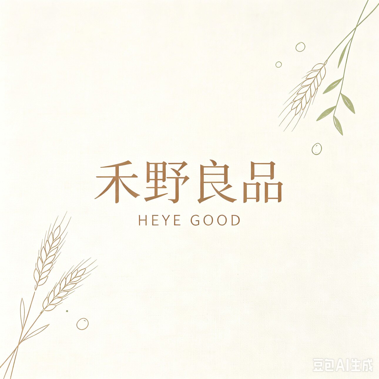 禾野良品的LOGO