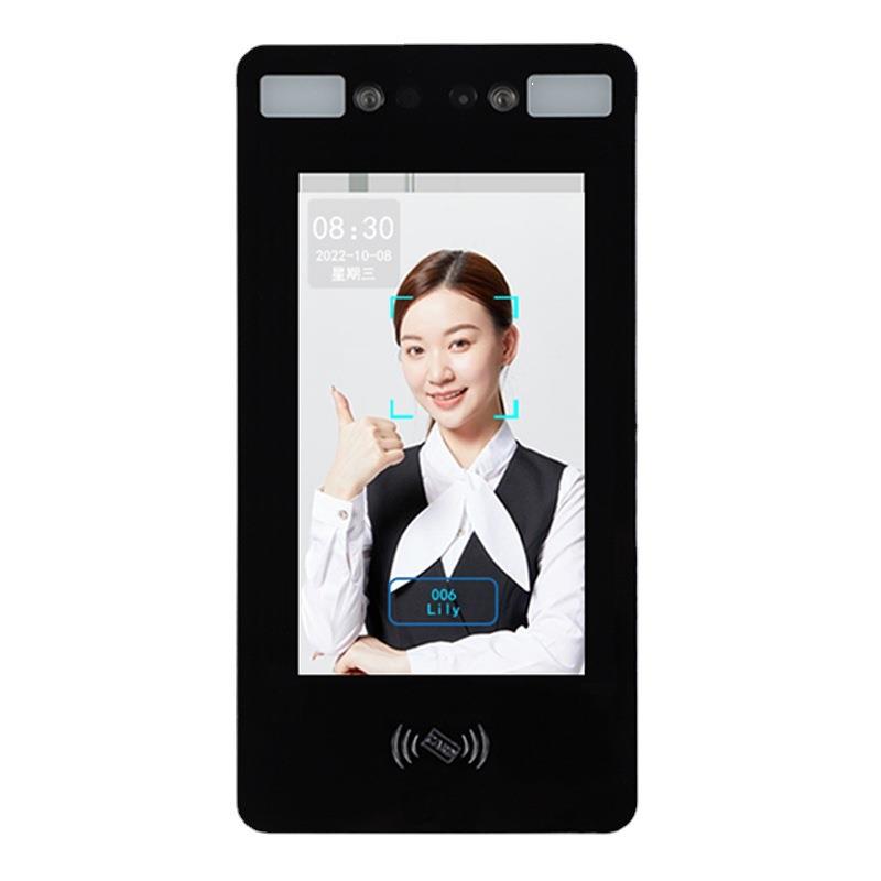 Dynamic face recognition access control system all-in-one magnetic lock face brush attendance gate machine face machine access control machine large screen