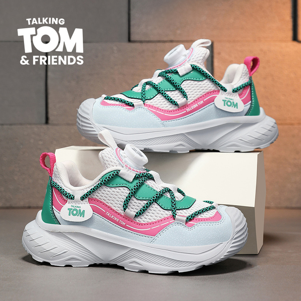 Tom Cat Children's Shoes Autumn New Model for Older Children, Breathable Mesh Hiking Shoes for Boys and Girls, Non-Slip and Wear-Resistant Casual Shoes — 4