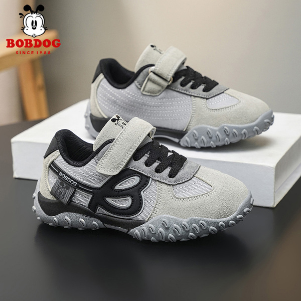 Babudou Boys' Training Shoes 2026 Spring and Autumn New Lightweight Soft-Soled Sports Shoes Breathable Non-Slip Forrest Gump Shoes