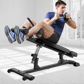 Professional foldable dumbbell bench, multi-functional supine board, fat-burning home bird bench, fitness chair, personal training bench press bench