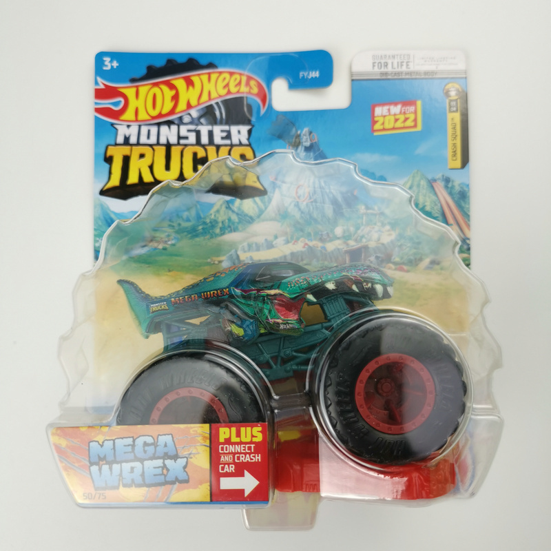 Hot Wheels Fyj44 Wild Bigfoot Children's Toy Car Alloy Car Model Mercedes-Benz Hummer Boy's Off-Road Vehicle