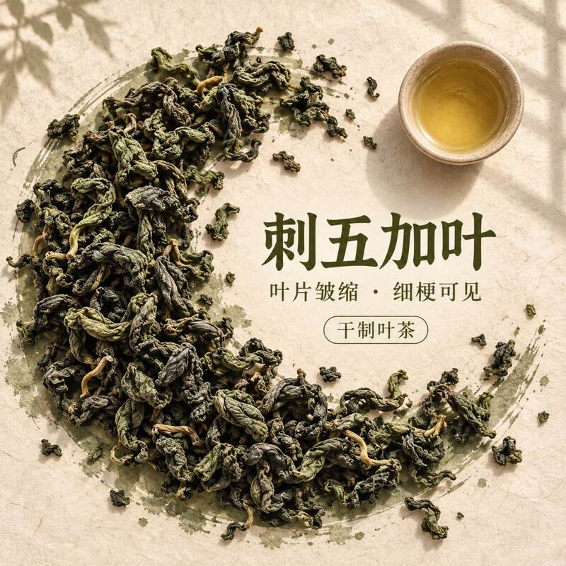 Acanthopanax Leaves Tea, Chinese Medicinal Herbs, Fresh Dried Goods, Fresh Tender Leaves, Northeastern Sleep Health Fruit, Fresh Acanthopanax Leaves Tea, Chinese Medicinal Herbs, Fresh Dried Goods, Fresh Tender Leaves, Northeastern Sleep Health Fruit, Fresh