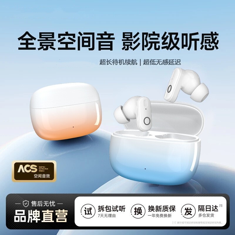 Qcy T13【Exclusive App】New Wireless Bluetooth Earphones with Positioning, Intelligent Noise Reduction, High Sound Quality, Long Battery Life, In-Ear Design