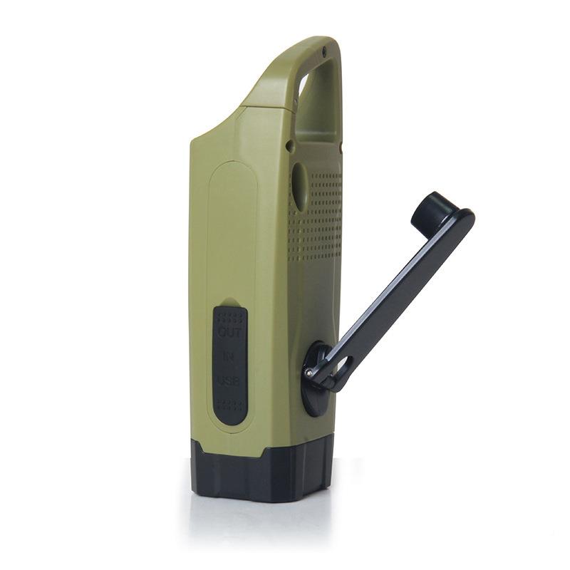 XLN-Shake 380 solar hand flashlight disaster prevention retractable tube XLN-380 sound machine outdoor tent light emergency rechargeable flashlight